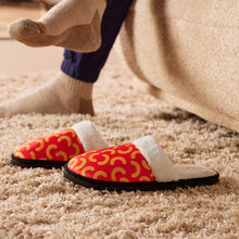 Load image into Gallery viewer, Mac &amp; Cheese Plush Slippers2