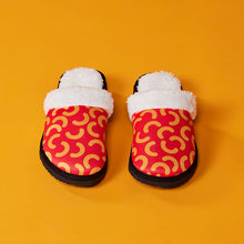 Load image into Gallery viewer, Mac &amp; Cheese Plush Slippers1